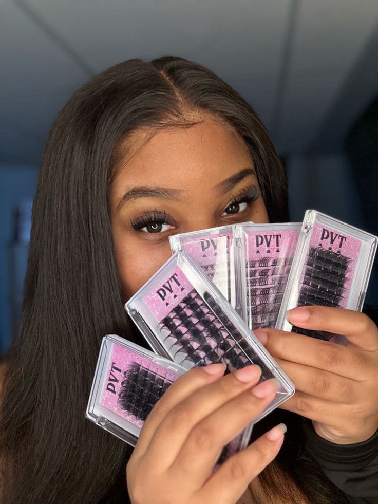 Lashes Hybrid set
