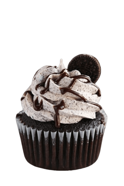 Chocolate Oreo cupcake