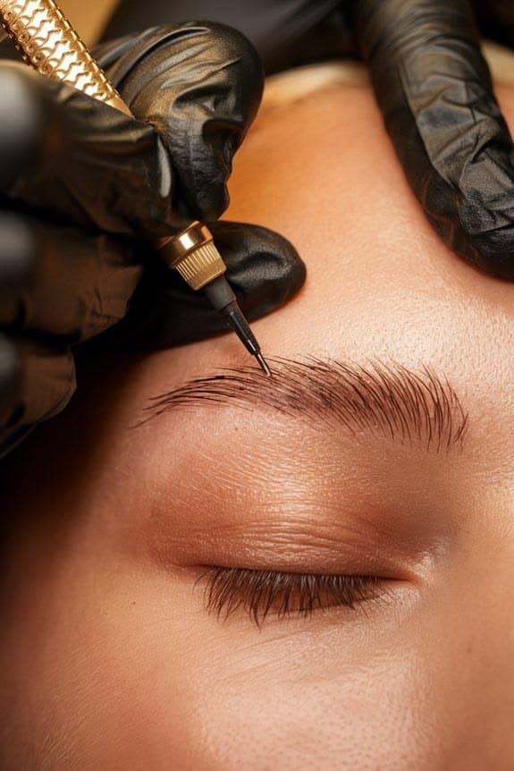 Brows shaping