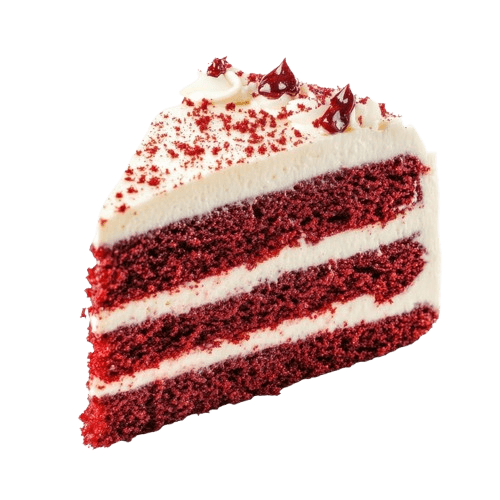 Red velvet slice cake