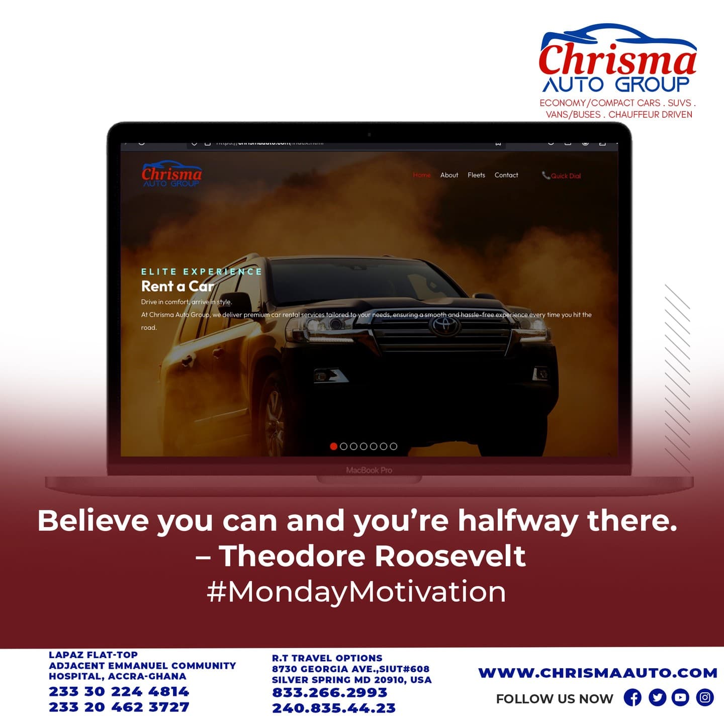 CHRISMA AUTO GROUP GH CAR RENTALS