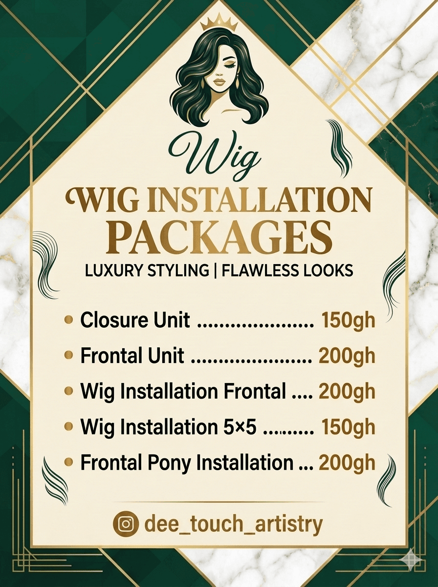 Wig Installation