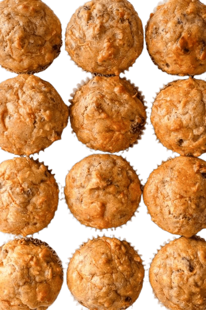 Carrot cake muffins 12pcs