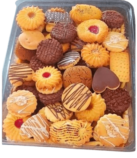 Chocolate  flavoured cookies