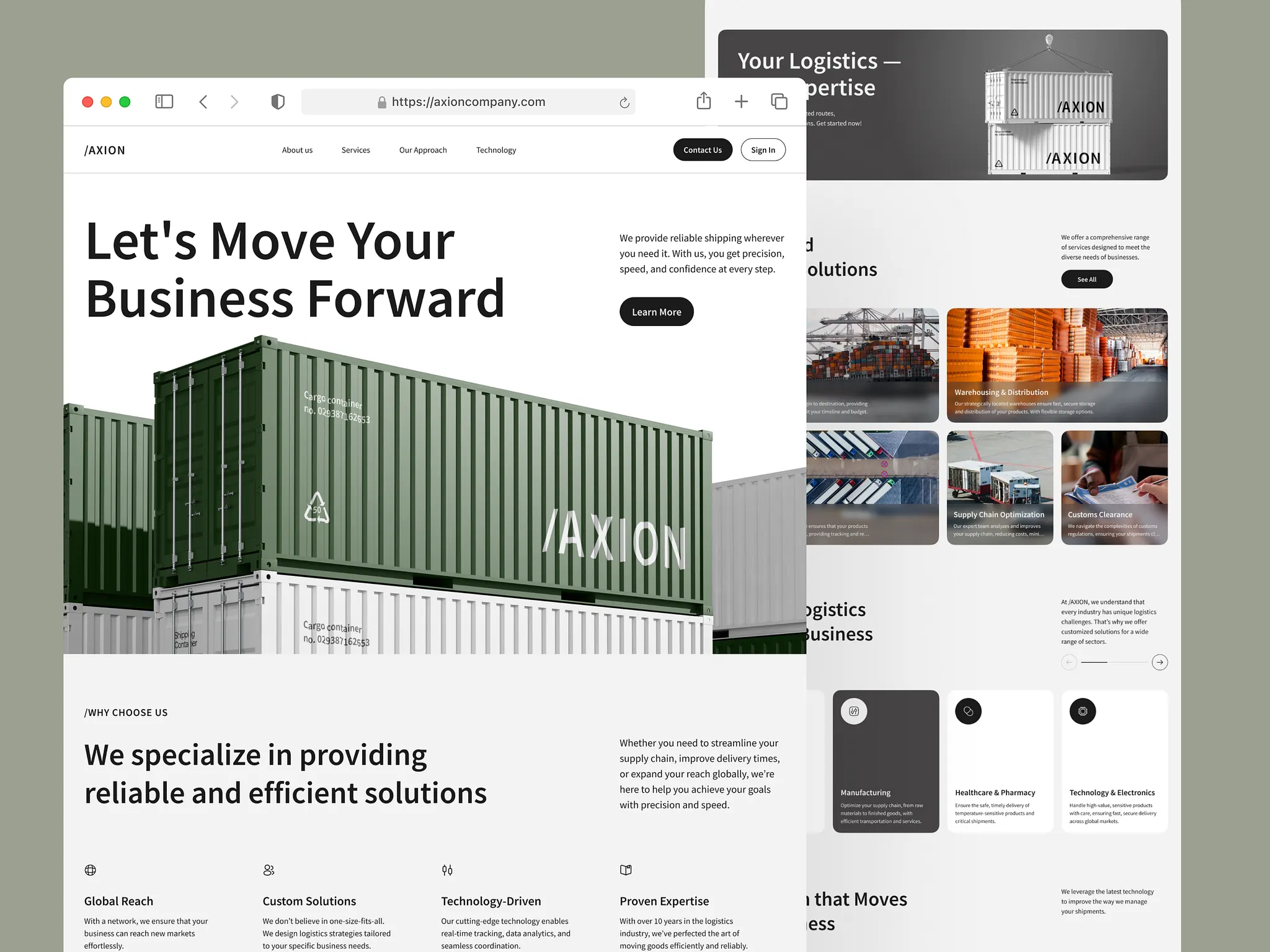 Functional websites