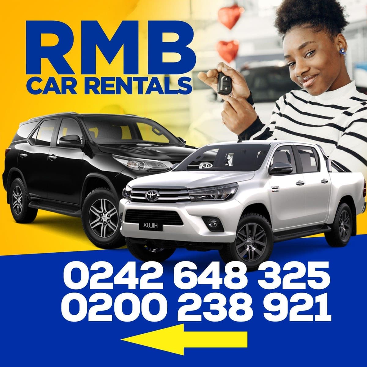 Rmb car rental services
