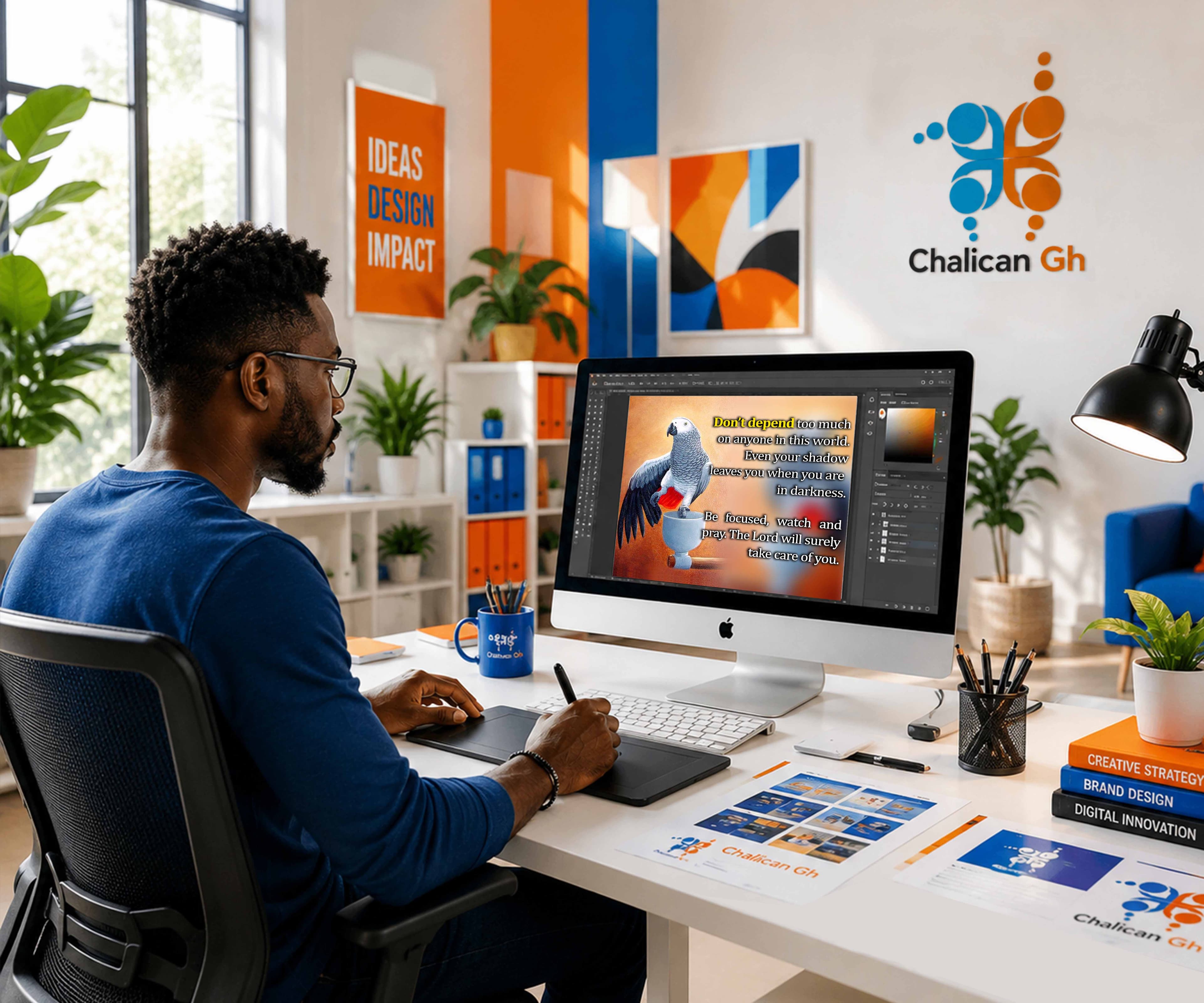 • Eye Catching Graphic Design