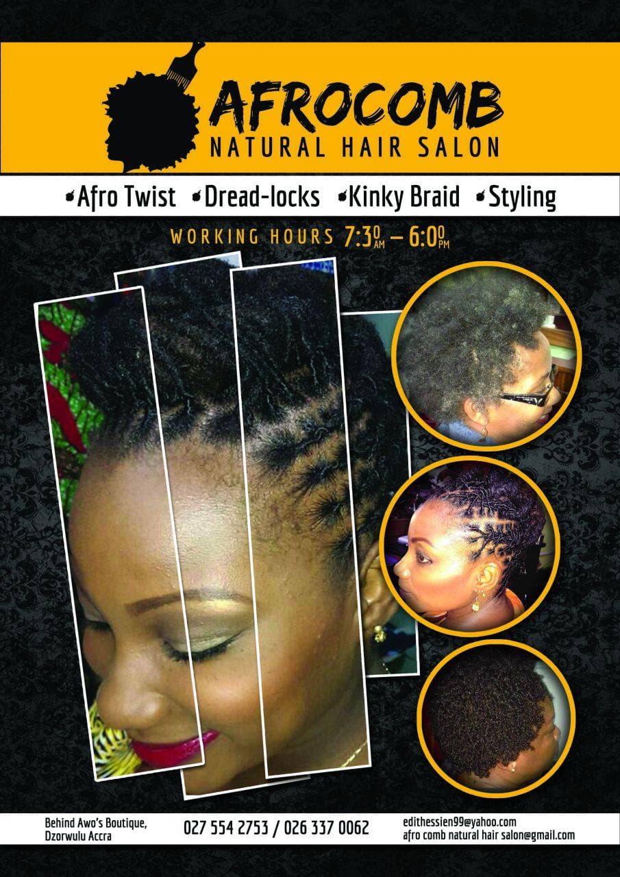 Afrocomb Natural Hair Salon