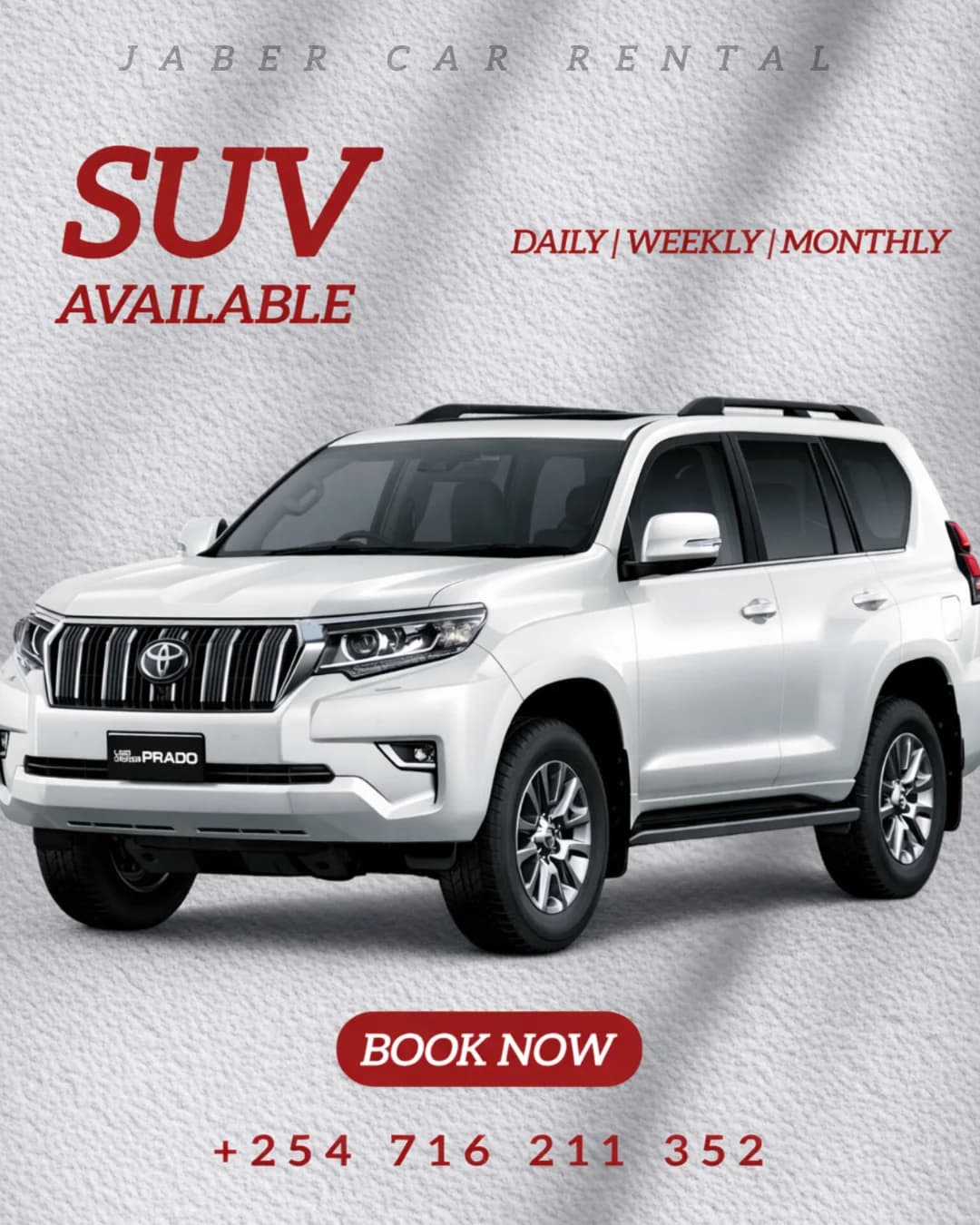 SUVs Rental