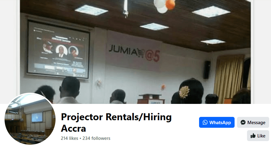 Projector & Screen Rent Center